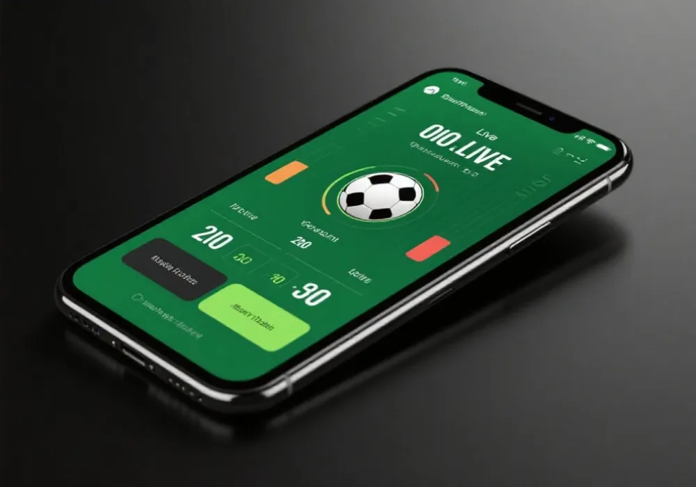 手机查看实时比分示意图